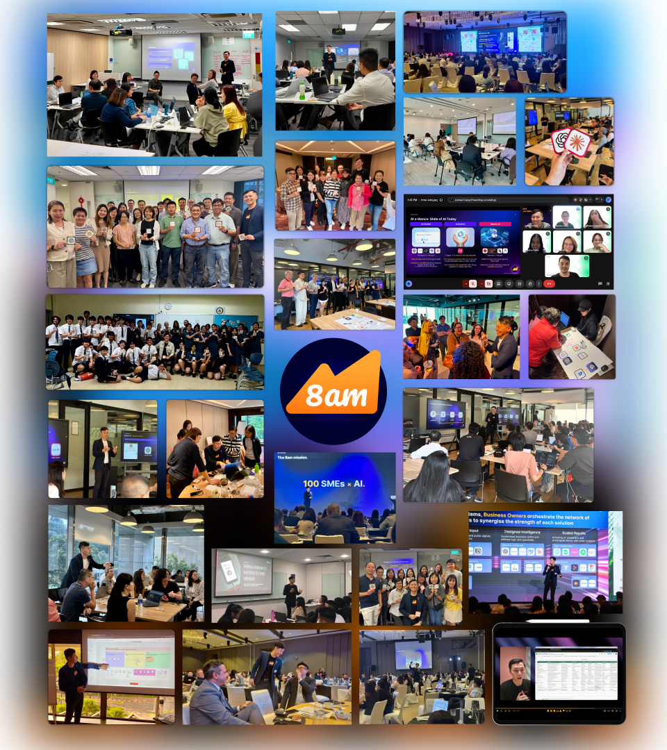 8am Business workshops and training