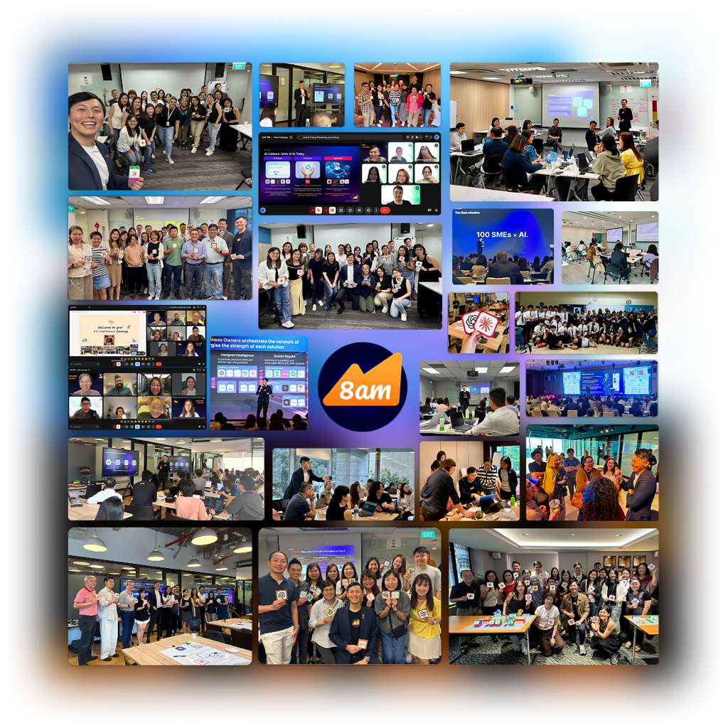 8am Business - AI Confidence training sessions across Singapore and APAC
